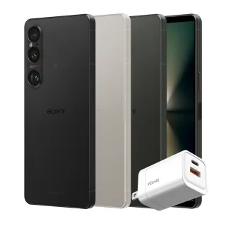 【SONY 索尼】Xperia 1 VI 6.5吋(12G/256G/高通驍龍8 Gen3/4800萬鏡頭畫素)(雙孔快充頭組)