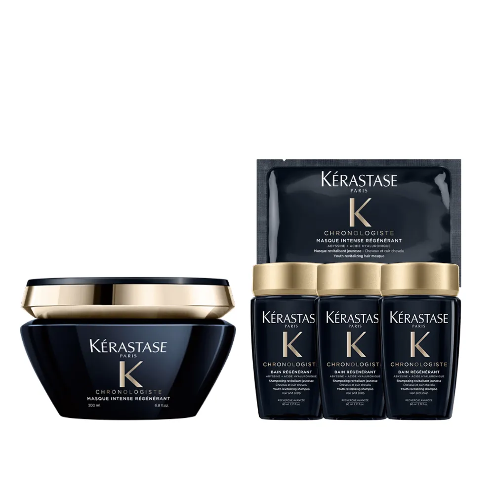 【KERASTASE 巴黎卡詩】黑鑽極萃逆時髮膜200ml(卡詩髮膜/護髮/修護/雙11限定/1111campaign)