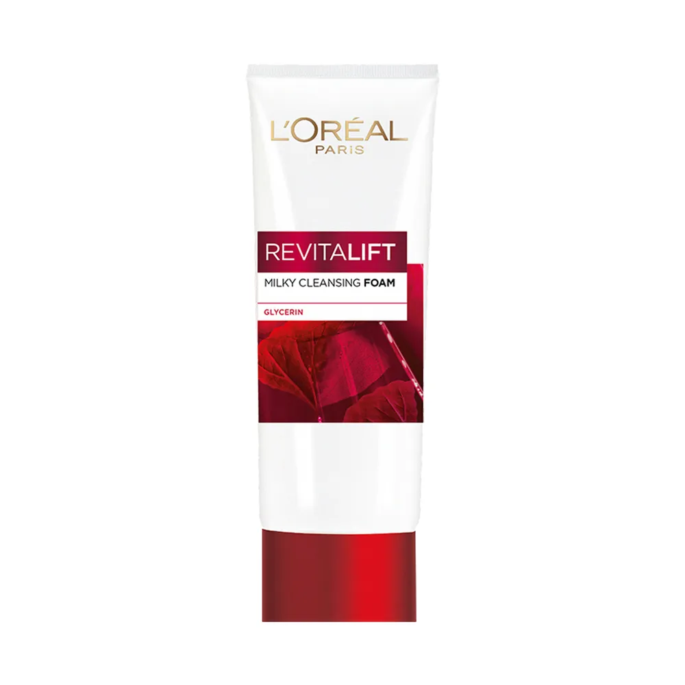 【LOREAL Paris 巴黎萊雅】活力緊緻 抗皺緊實潔面乳100ml(洗面乳/潔面乳)