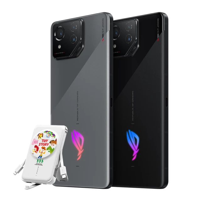 ASUS 華碩 ROG Phone 8 5G 6.78吋(16G/512G/高通驍龍8 Gen3/5000萬鏡頭畫素/AI手機)(無線充行電組)