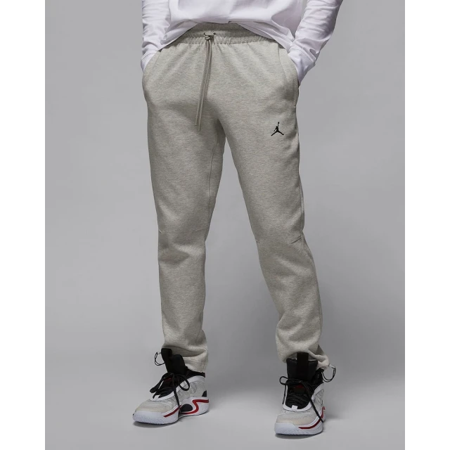 NIKE 耐吉 喬丹 長褲 休閒褲 運動褲 棉褲 男款 AS M J DF SPRT HOOP FLC PANT 灰色(FV8605050)