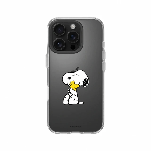 RHINOSHIELD 犀牛盾 iPhone 16系列 Clear透明防摔手機殼/史努比-經典-Snoopy&胡士托(Snoopy)