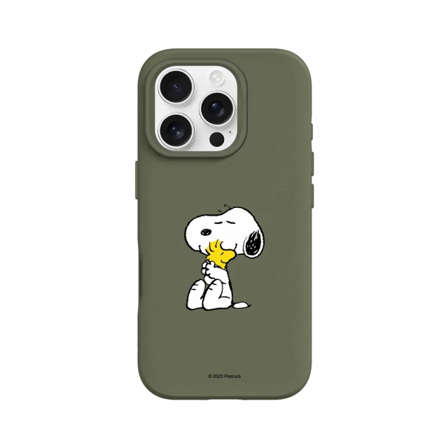 RHINOSHIELD 犀牛盾 iPhone 16系列 SolidSuit MagSafe兼容 磁吸手機殼/經典-Snoopy&胡士托(史努比)