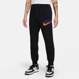 【NIKE 耐吉】長褲 休閒褲 運動褲 棉褲 男款 AS M NK CLUB BB JOGGER CHNL FT 黑色(FN3095010)