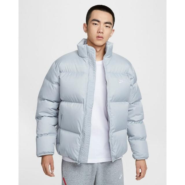 【NIKE 耐吉】舖棉外套 羽絨外特 加厚 男款 AS M NK CLB TF PFFR JKT DWN GC 藍色(HQ5653077)