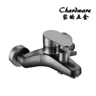 304不銹鋼槍灰旋鈕三聯水龍頭(淋浴冷熱.水龍頭.沐浴龍頭.不鏽鋼水龍頭.浴室.無鉛.洗澡.蓮蓬頭.淋浴軟管)