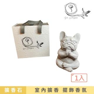 【Seele Wiedergeburt 靈醒】法鬥小兔擴香石(趣味 可愛 擴香 香薰 香氛 薰香 除臭 擺飾 交換禮物 母親節)