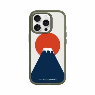 【RHINOSHIELD 犀牛盾】iPhone 16系列 SolidSuit MagSafe相容 磁吸手機殼/富士山(I Love Doodle)