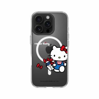 【RHINOSHIELD 犀牛盾】iPhone 16系列 Clear MagSafe相容 磁吸透明手機殼/Shopping day(Hello Kitty)