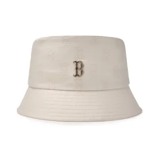 【MLB】漁夫帽 Monogram系列 波士頓紅襪隊(3AHTM014N-43CRD)