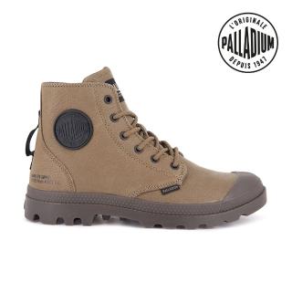 【Palladium】PAMPA HI SUPPLY LTH皮革輪胎高筒靴/休閒鞋-男鞋/女鞋-棕(77963-230-M)