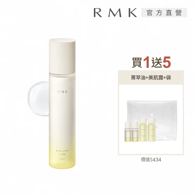 RMK W修護美肌露買1送5雙重保濕組