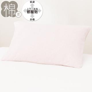 【NITORI 宜得利家居】伸縮枕套 N FIT KNIT DM1 RO(伸縮枕套 枕套 N FIT)
