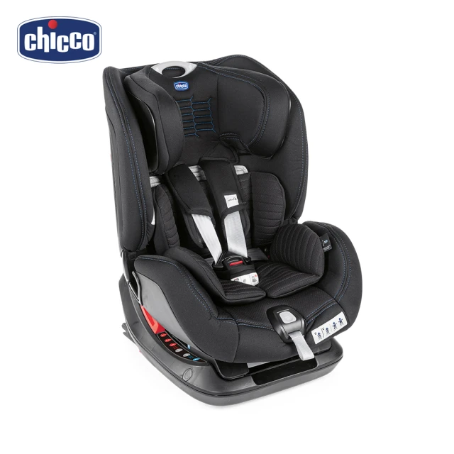 Chicco Seat up 012 Isofix安全汽座 Air勁黑版-曜石黑(成長型 正向後向安裝 透氣)