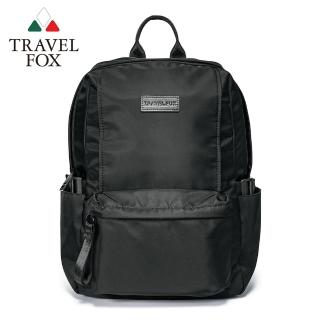 【TRAVEL FOX 旅狐】男包/女包 簡約日常 輕便防水後揹包/旅行後揹包/電腦包(TB830-01 黑)