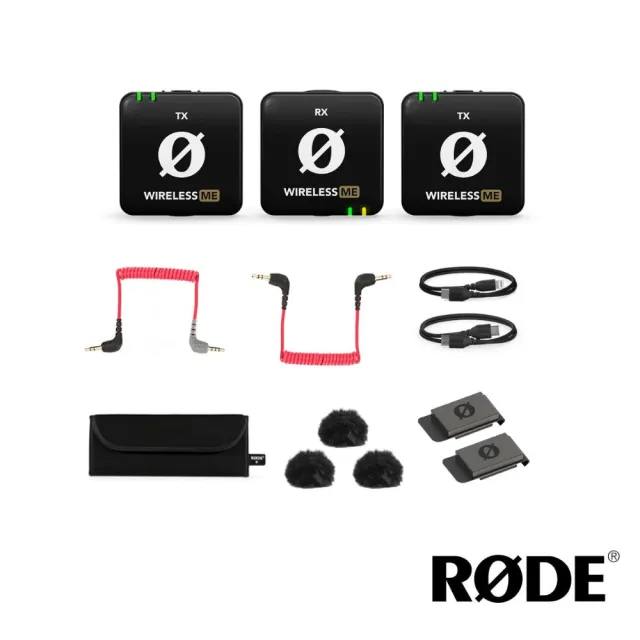 【RODE】Wireless Me Dual 一對二無線麥克風(公司貨)
