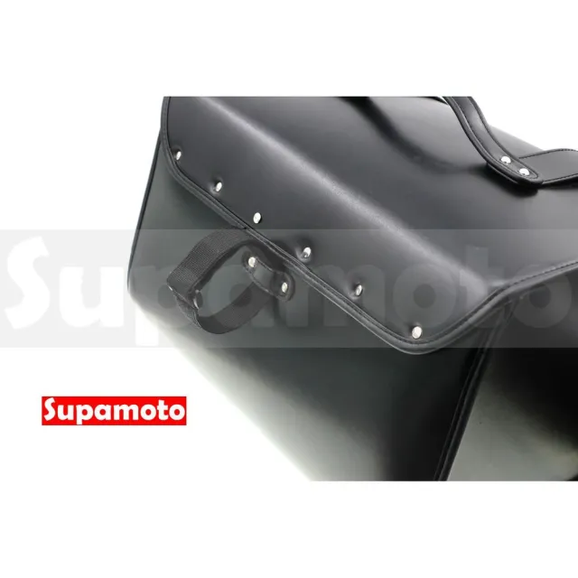 【Supamoto】DP11復古後座箱―大(皮革行李箱/復古檔車改裝/機車置物箱)