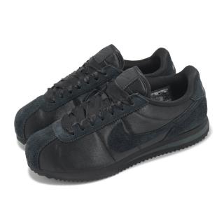 【NIKE 耐吉】阿甘鞋 Wmns Cortez Textile 女鞋 黑 復古 全黑 休閒鞋(FV5420-002)