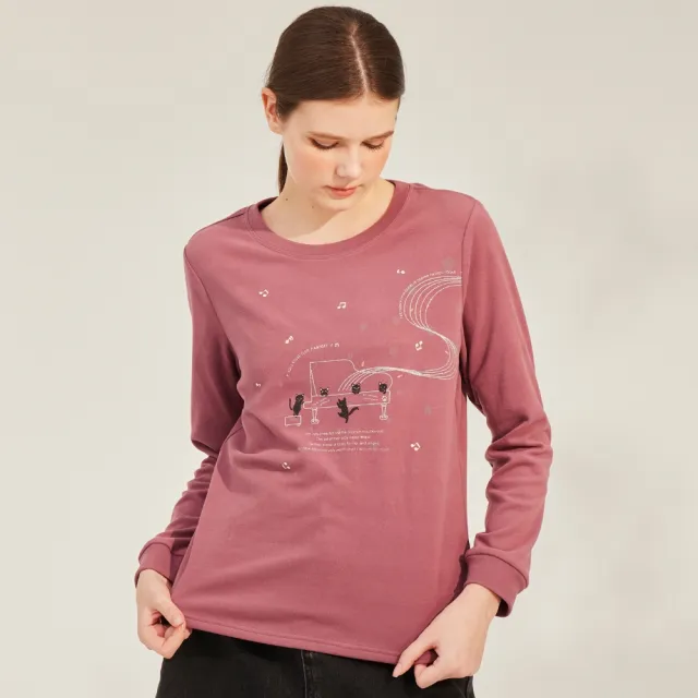 YASA 日系雙織暖絨造型上衣