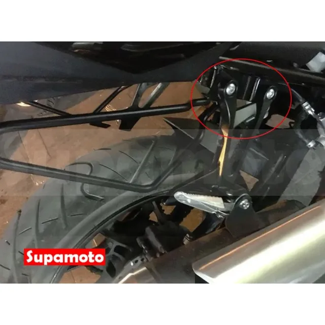【Supamoto】通用馬鞍包支架―單固定點B (萬能行李架/復古檔車改裝/側包/側箱/加掛包包)