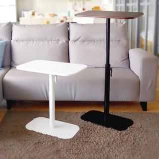 【aka】坐站升降邊桌 60x40cm(緩升結構/超薄底座/工作桌/電腦桌/辦公桌/邊桌)