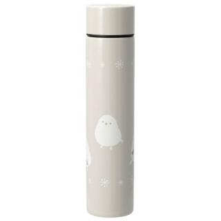 【NITORI 宜得利家居】不鏽鋼口袋保溫瓶 長尾山雀 SHIMAENAGA 180mL NC10(保溫瓶)