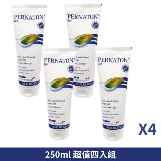 【PERNATON 百通關】涼感型關節凝膠 250ml 超值四入組(瑞士原裝進口 擦的葡萄糖胺)