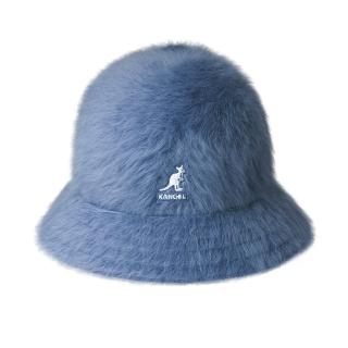 【KANGOL】FURGORA鐘型帽(單寧藍)