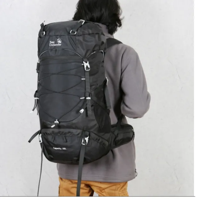 【May Shop】雙11 店長推薦50L大容量尼龍旅行露營健行背包