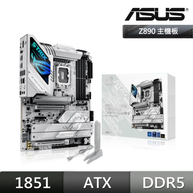 ASUS 華碩 ROG STRIX Z890-A GAMING WIFI DDR5 主機板+Intel Core Ultra 5 245K 14核 14緒(M+C組合包)