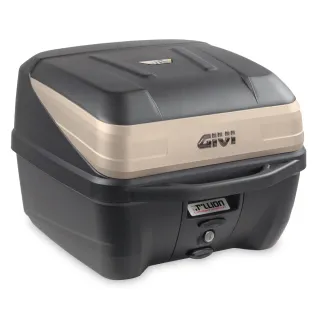 【GIVI】B32GOLD/BB42N 可拆式32公升機車後箱+靠背(機車後行李箱/機車置物箱)