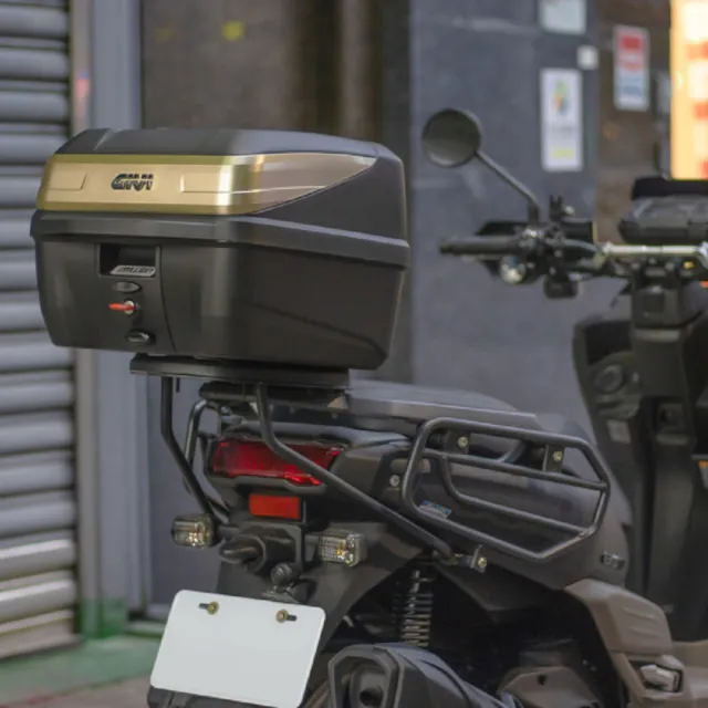 【GIVI】B32GOLD/BB42N 可拆式32公升機車後箱+靠背(機車後行李箱/機車置物箱)