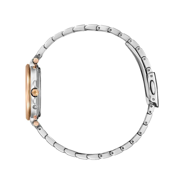 【CITIZEN 星辰】xC系列 光動能電波對時優雅腕錶/粉蝶貝29mm(EC1011-62W)