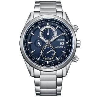 【CITIZEN 星辰】GENTS系列 光動能全球電波腕錶/43mm(AT8260-85L)