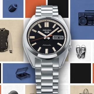 【SEIKO 精工】5 Sports SNXS系列懷舊經典機械錶/37.4mm雙11限定(4R36-15M0D SRPK89K1)