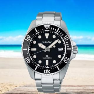 【SEIKO 精工】PROSPEX 太陽能錶 200米防水 潛水錶 手錶 男錶-41mm(V157-00A0B.SNE595P1)