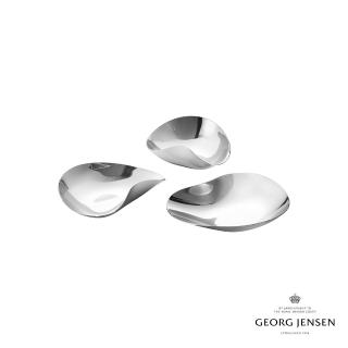 【Georg Jensen 喬治傑生】INDULGENCE 調味碗 3件(不鏽鋼)