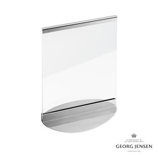 【Georg Jensen 官方旗艦店】Sky 相框 13x18cm 5x7 IN(透明玻璃 鏡面拋光不銹鋼)
