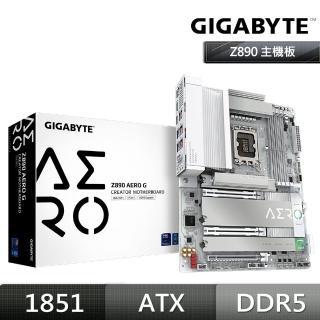 【GIGABYTE 技嘉】Z890 AERO G DDR5 主機板+Intel Core Ultra 7 265K 20核 20緒(M+C組合包)