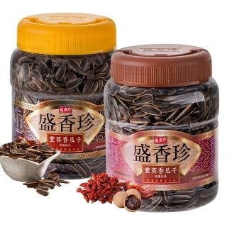 【盛香珍】豐葵香瓜子禮桶700g/桶(焦糖風味/桂圓紅棗風味-2種可選)