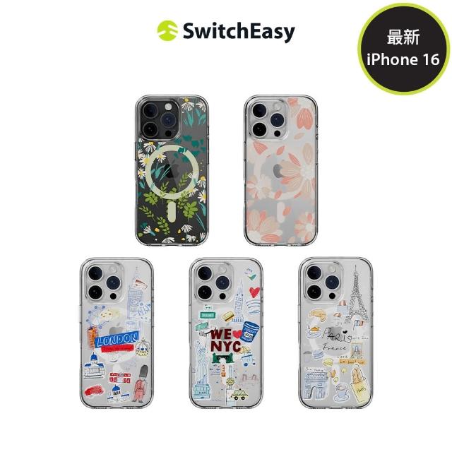 【SwitchEasy】iPhone 16 Style M 磁吸印花防摔手機殼(iPhone 16/Plus/Pro/Pro Max)