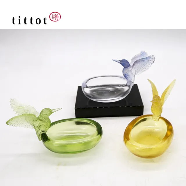 【tittot 琉園】出頭天-擺飾(迎賓/禮品/典藏/水晶/琉璃/祝福)