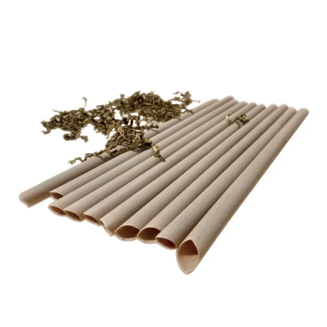 【CLEAN 克林】箱售6mm台灣茶吸管(茶纖維吸管 現貨 茶吸管 斜口吸管 環保餐具 環保吸管 可分解 吸管)
