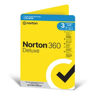 【Norton 諾頓】360進階版-3台裝置1年 - 盒裝版