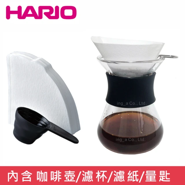 HARIO 珈琲狂時代復刻咖啡壺240ml(附 濾杯/濾紙/量匙)