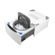 【LG 樂金】15公斤+2公斤〔TWIN Wash〕蒸洗脫迷你洗+WiFi蒸洗脫烘變頻滾筒-冰磁白(WD-S15TBD+WT-SD200AHW)