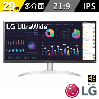 LG 樂金 29WQ600-W 29吋 IPS 21:9 100Hz 多工螢幕(HDR 10/HDMI/5ms)