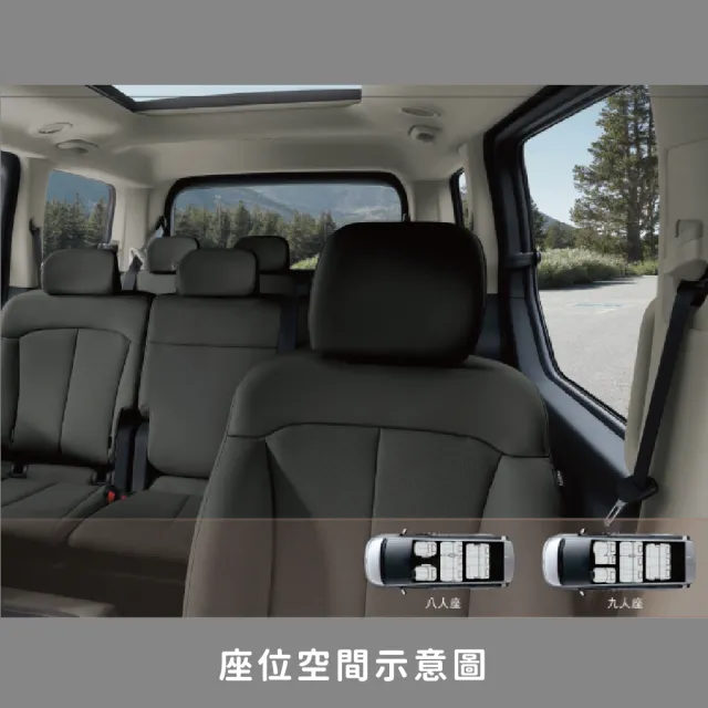 【直航租車】HYUNDAI STARIA GLD 9人座 2.2L｜不分平假日2日｜(直航租車安心含保險)