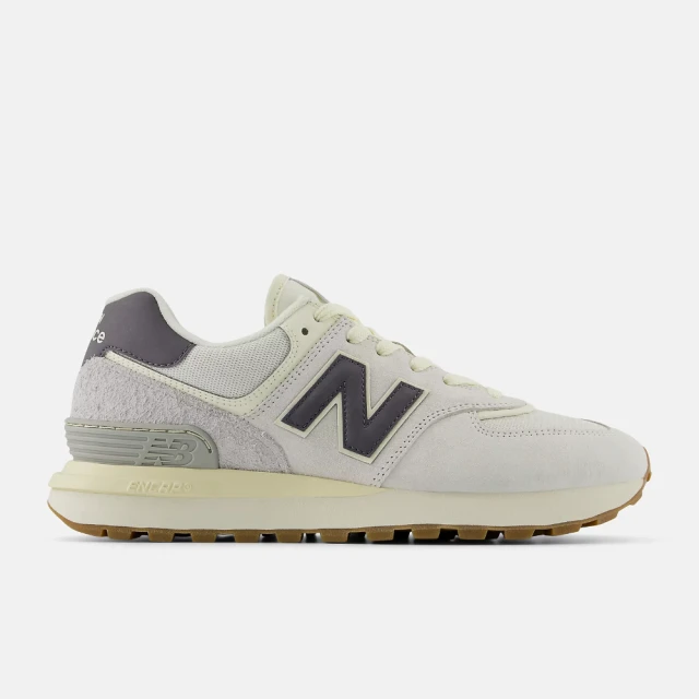 NEW BALANCE 574L 復古鞋 男鞋 女鞋 情侶鞋 休閒鞋 運動鞋 灰 麂皮 增高 厚底 D楦 NB 雙11(U574LGAN)