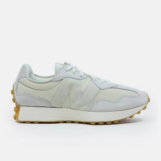 【NEW BALANCE】327 復古鞋 女鞋 休閒鞋 運動鞋 奶油白 燕麥 焦糖底 麂皮 D楦 NB (MS327KC1)